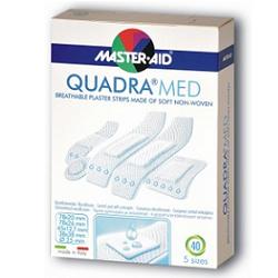 CEROTTO MASTER-AID QUADRA DERMOATTIVO FORMATI ASSORTITI 20 PEZZI - Farmapre