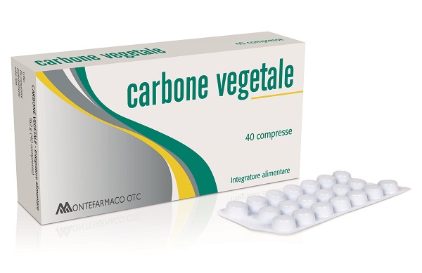 CARBONE VEGETALE 40 COMPRESSE - Farmapre
