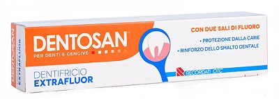 DENTOSAN EXTRAFLUOR DENTIFRICIO 75 ML - Farmapre