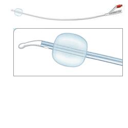 CATETERE FOLEY IN SILICONE PER ADULTI BRILLANT PLUS 2 VIE SENZA SCANALATURE CH20 LUNGHEZZA 41 CM PALLONCINO 10 ML PUNTA CILINDRICA 2 FORI 1 PEZZO - Farmapre