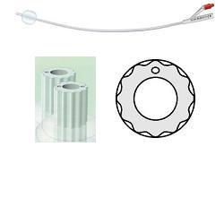 CATETERE VESCICALE IN SILICONE PROFILCATH PLUS SCANALATO 2 VIE CH14 LUNGHEZZA 31 CM PUNTA CILINDRICA 2 FORI CONTRAPPOSTI PALLONCINO 5 ML 1 PEZZO - Farmapre