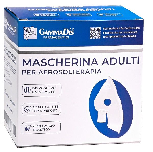 MASCHERINA IN PLASTICA UNIVERESALE AEROSOL GAMMADIS - Farmapre