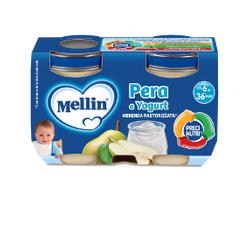 MELLIN MERENDA YOGURT PERA 2X120 G - Farmapre