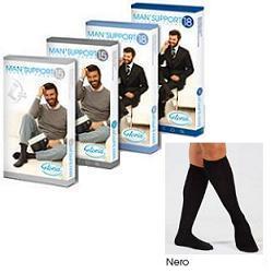 MAN SUPPORT 18 COTONE GAMBALETTO 18 NERO 3 - Farmapre
