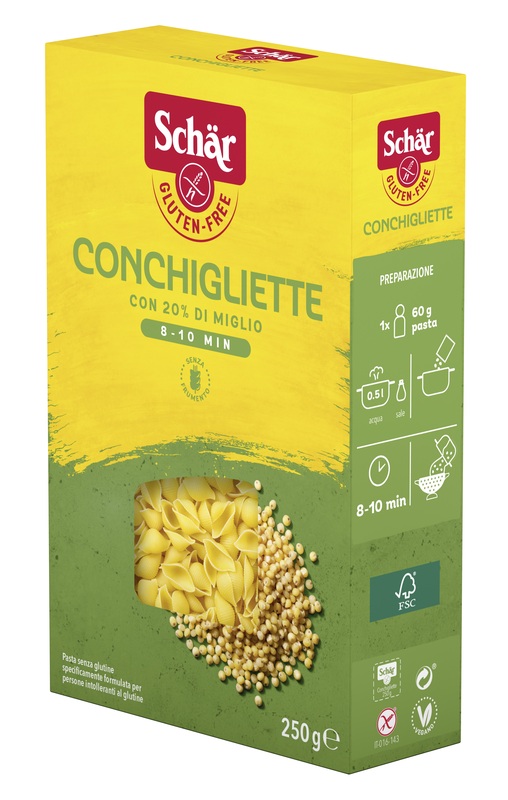 SCHAR CONCHIGLIETTE 250 G - Farmapre