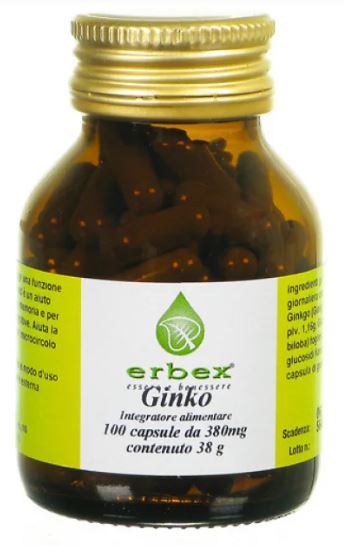GINKGO BILOBA 100 CAPSULE 380 MG - Farmapre