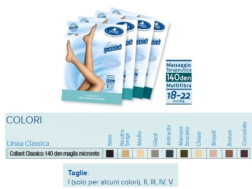 SAUBER COLLANT 140 DENARI MAGLIA MICRORETE NEUTRO BEIGE 3 LINEA CLASSICA - Farmapre