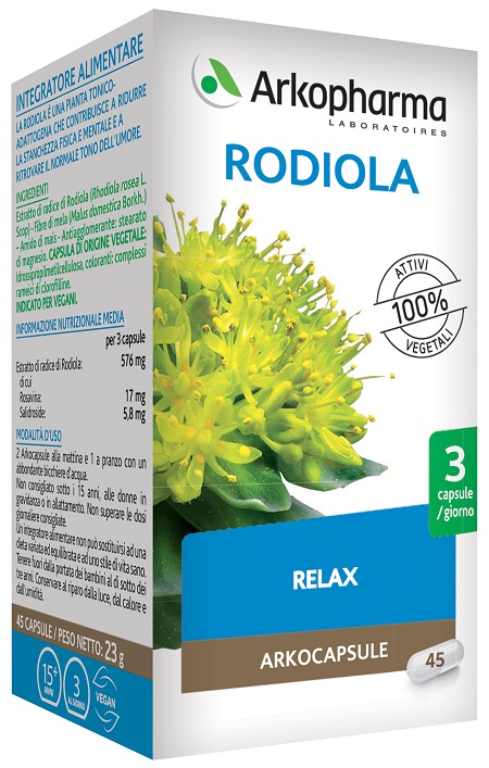 ARKO CAPSULE RODIOLA 45 CAPSULE - Farmapre