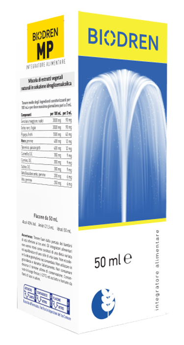 BIODREN M-P SOLUZIONE IDROALCOLICA 50 ML - Farmapre