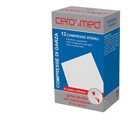 GARZA IDROFILA CEROXMED 36X40 IN COTONE 12 PEZZI - Farmapre