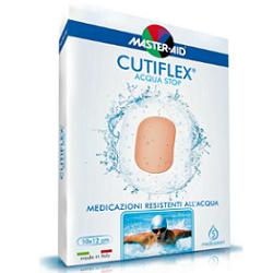 MEDICAZIONE AUTOADESIVA TRASPARENTE IMPERMEABILE MASTER-AID CUTIFLEXMED 10,5X20 CM 5 PEZZI - Farmapre