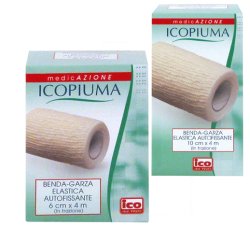 ICOPIUMA BENDA GARZA ELASTICA AUTOFISSANTE CM8X4MT - Farmapre