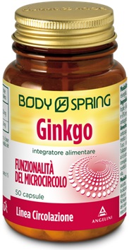 BODY SPRING GINKGO BILOBA 50 CAPSULE - Farmapre