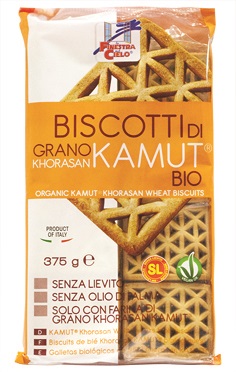 FSC BISCOTTI DI KAMUT SENZA LIEVITO BIO VEGAN 375 G - Farmapre