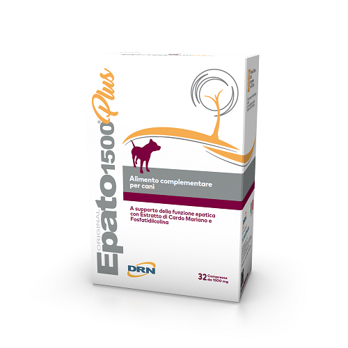 EPATO 1500 PLUS 32 COMPRESSE CANE - Farmapre