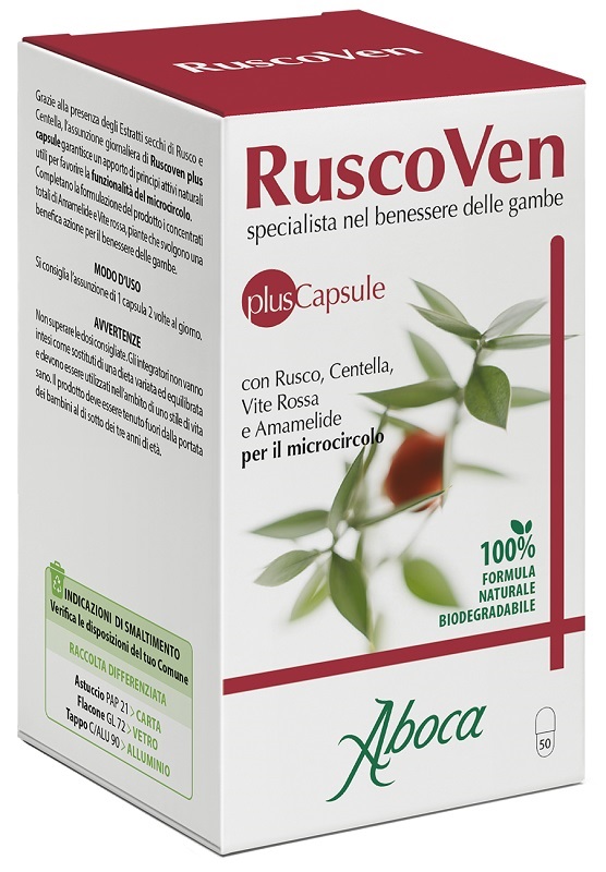 RUSCOVEN PLUS 50 CAPSULE - Farmapre