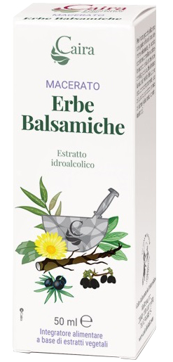 CAIRA MACERATO ERBE BALSAMICHE ESTRATTO IDROALCOLICO GOCCE 50 ML - Farmapre