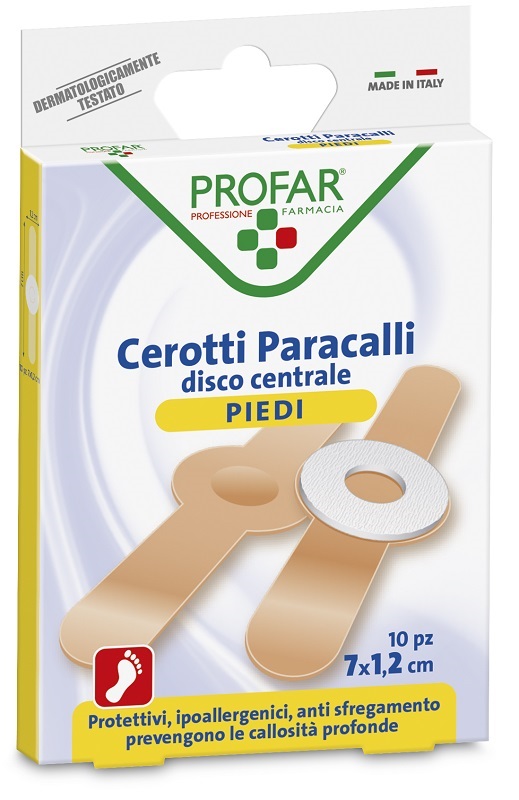 CEROTTO PARACALLI PROFAR 7X1,2 CM 10 PEZZI - Farmapre