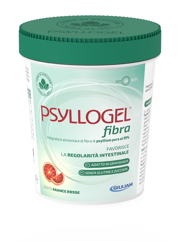 PSYLLOGEL FIBRA ARANCE ROSSE VASO 170 G - Farmapre