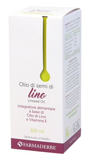 OLIO ALIMENTARE LINO SEMI 100 ML - Farmapre