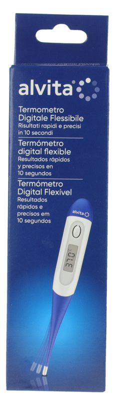 TERMOMETRO DIGITALE FLESSIBILE ALVITA - Farmapre