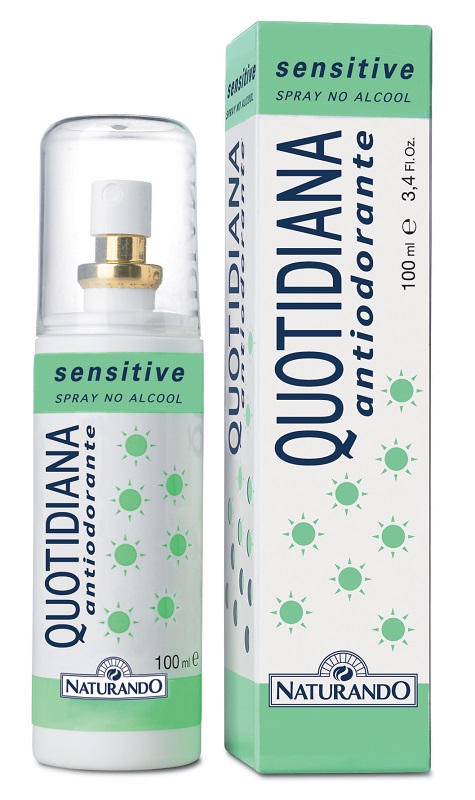 QUOTIDIANA ANTIODORANTE SPRAY SENSITIVE 100 ML - Farmapre