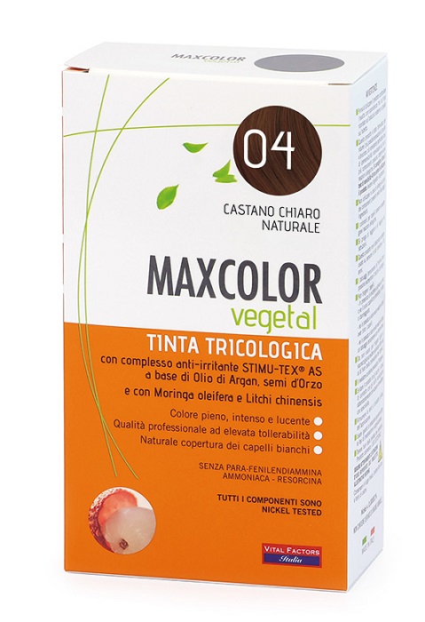 MAX COLOR VEGETAL 04 TINTURA 140 ML - Farmapre