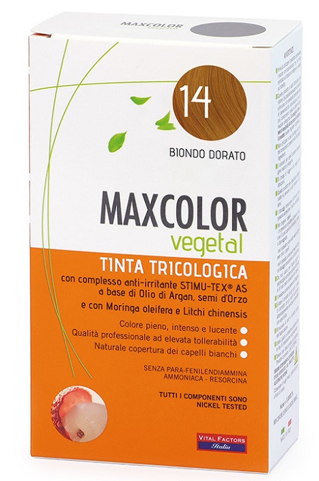 MAX COLOR VEGETAL 14 TINTURA 140 ML - Farmapre