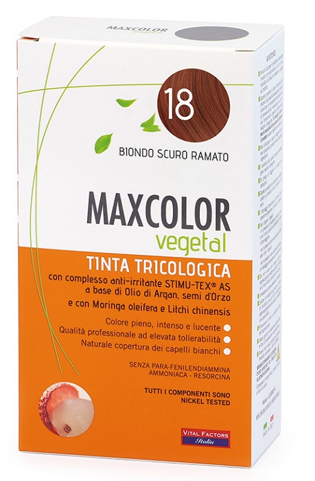 MAX COLOR VEGETAL 18 TINTURA 140 ML - Farmapre