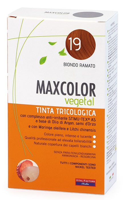 MAX COLOR VEGETAL 19 TINTURA 140 ML - Farmapre