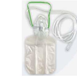 MASCHERA OSSIGENOTERAPIA +TUBO+RESE - Farmapre