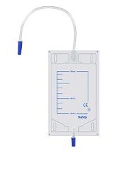SACCA DI DRENAGGIO GAMBA PER INCONTINENZA TUBO 10 CM 10 PEZZI - Farmapre