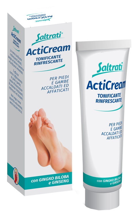 SALTRATI ACTICREAM TONIFICANTE RINFRESCANTE PER PIEDI E GAMBE 100 ML - Farmapre