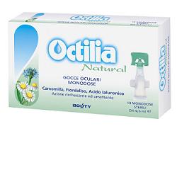 OCTILIA NATURAL GOCCE OCCHI IRRITATI E ARROSSATI 10 FLACONCINI MONODOSE 0,5 ML - Farmapre