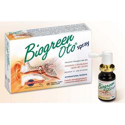SOLUZIONE OTOLOGICA BIOGREEN OTO SPRAY RIMOZIONE E DISSOLUZIONE CERUME 13 ML - Farmapre