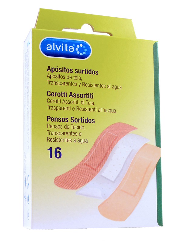 ALVITA CEROTTI ASSORTITI 16 PEZZI - Farmapre