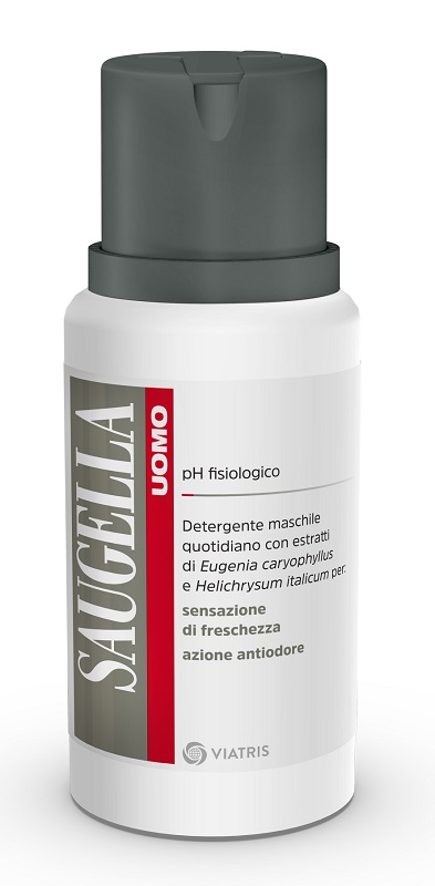 SAUGELLA UOMO PH FISIOLOGICO DETERGENTE MASCHILE 200 ML - Farmapre