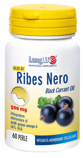 LONGLIFE OLIO RIBES NERO 60 PERLE DI GELATINA - Farmapre