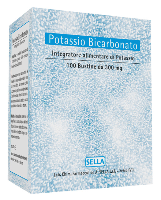 POTASSIO BICARBONATO POLVERE 100 BUSTINE - Farmapre