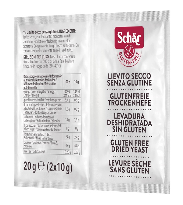 SCHAR LIEVITO SECCO 2 BUSTINE DA 10 G - Farmapre