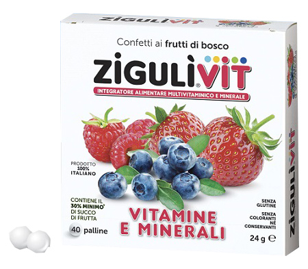 ZIGULI VIT FRUTTIBOSCO 40 CONFETTI - Farmapre