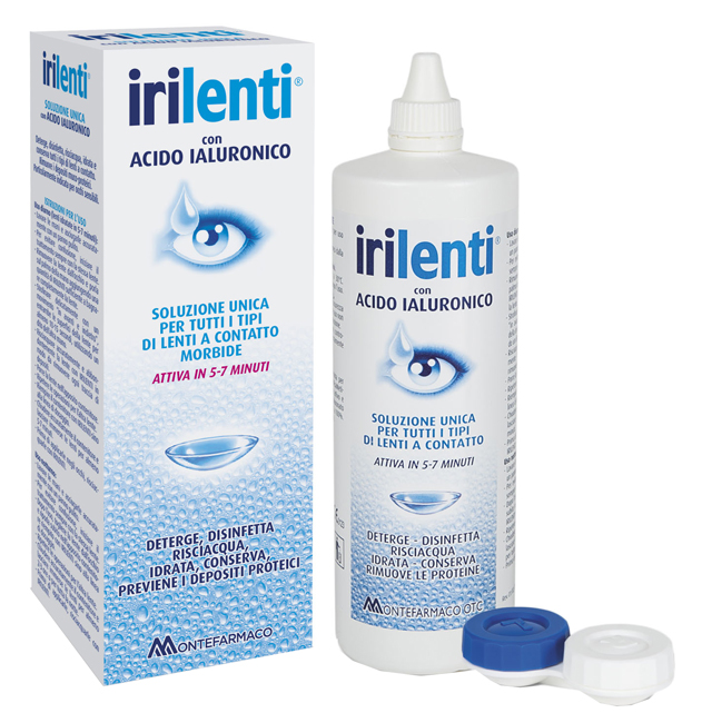 SOLUZIONE UNICA PER LENTI A CONTATTO IRILENTI 300ML - Farmapre