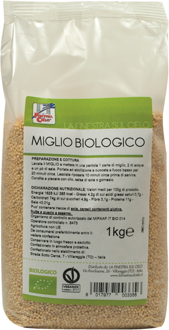 FSC MIGLIO DECORTICATO BIO 1 KG - Farmapre