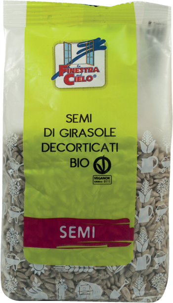 SEMI DI GIRASOLE DECORTICATI BIO 250 G - Farmapre