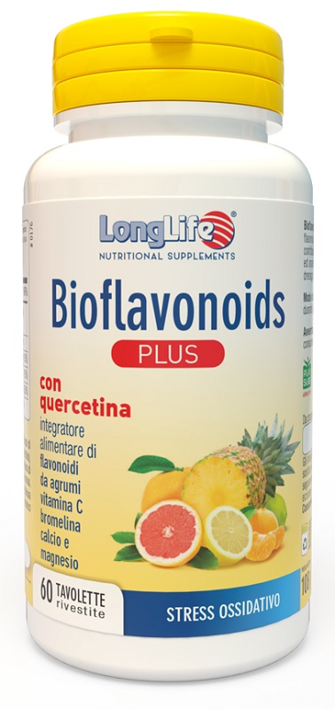 LONGLIFE BIOFLAVONOIDS PLUS 60 TAVOLETTE RIVESTITE - Farmapre