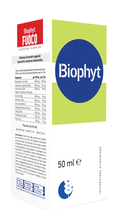 BIOPHYT FUOCO 50 ML SOLUZIONE IDROALCOLICA - Farmapre