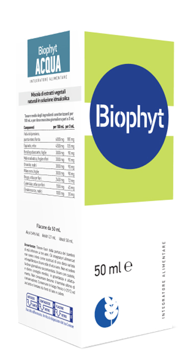 BIOPHYT ACQUA 50 ML SOLUZIONE IDROALCOLICA - Farmapre