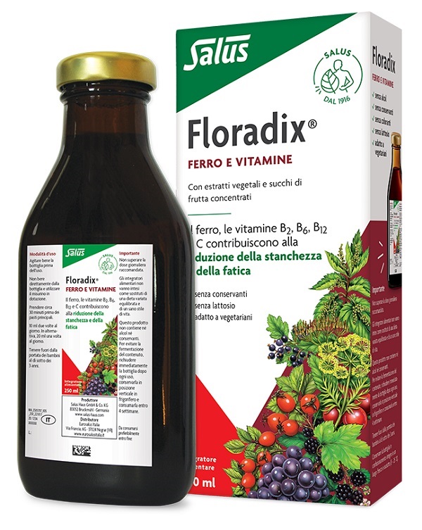 FLORADIX FERRO E VITAMINE 250 ML - Farmapre