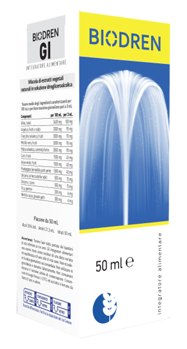 BIODREN GI SOLUZIONE IDROALCOLICA 50 ML - Farmapre