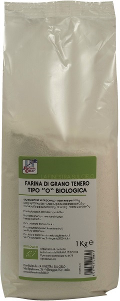 FSC FARINA DI GRANO TENERO TIPO 0 BIO 1 KG - Farmapre